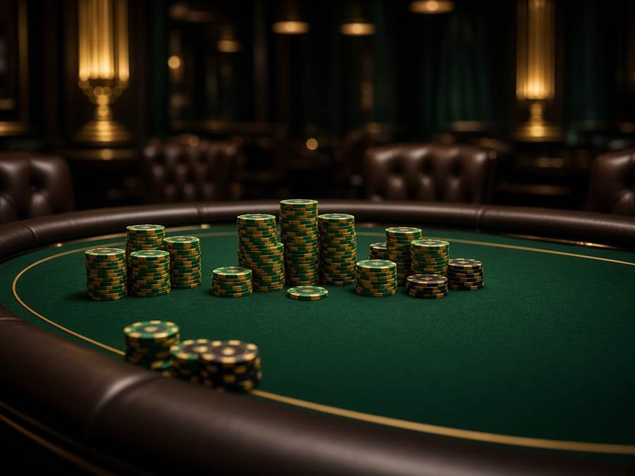 Ambiance tournoi poker gastronomique