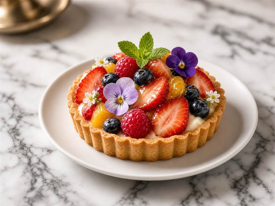 Dessert signature fruité de BistroLoop
